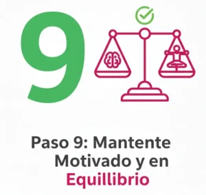 Paso 9 Mantente Motivado y en Equilibrio