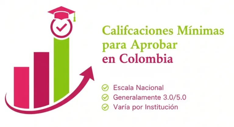 Calificaciones Mínimas para Aprobar en Colombia