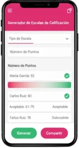 Uso de Nuestro Generador de Escalas de Calificación en Línea