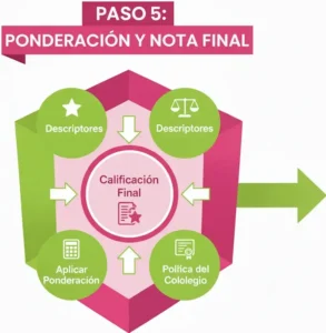 Paso 5 Ponderación y Nota Final