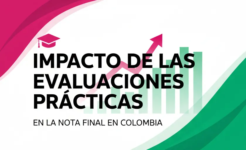 Impacto de las Evaluaciones Prácticas en la Nota Final en Colombia